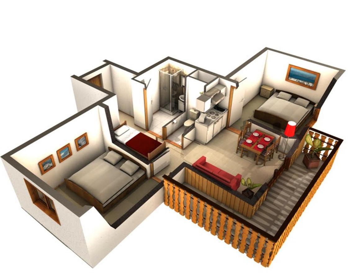 Appartement Confortable A Thollon-Les-Memises Avec Vue Exterior photo
